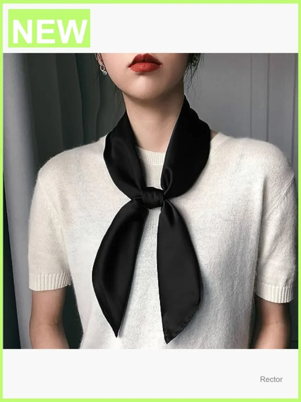 100% Mulberry Silk Square Scarf 27in Neck Scarf Hair Accessory Gift Ready